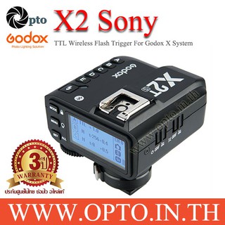 X2T-S Godox TTL Wireless Flash Trigger for Sony X2 Series แฟลชทริกเกอร์ ตัวส่งแฟลชไร้สายแบบออโต้