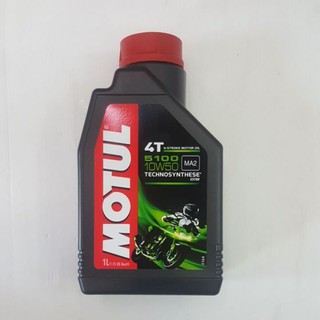 น้ำมันเครื่อง 4T  MOTUL 5100 10W50 MA2  1L.