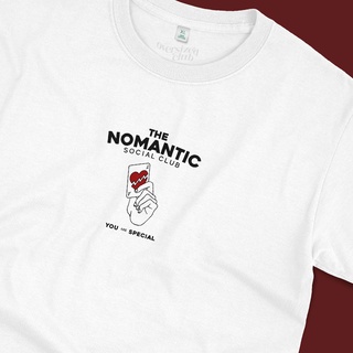 เสื้อยืดสกรีนลาย Nomantic Social Club [Classic Cotton100% by Oversized Club] มีไซส์ใหญ่