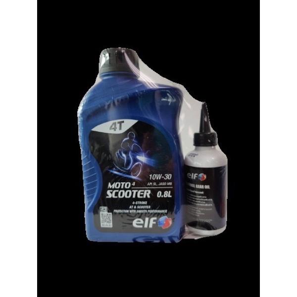 น้ำมันเครื่อง elf scooter free gear oil 10w30 mb