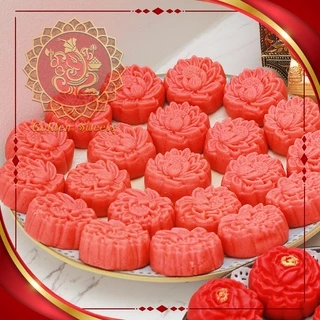 ขนมดอกบัวสวรรค์ (ขนาดกลาง) สีชมพู