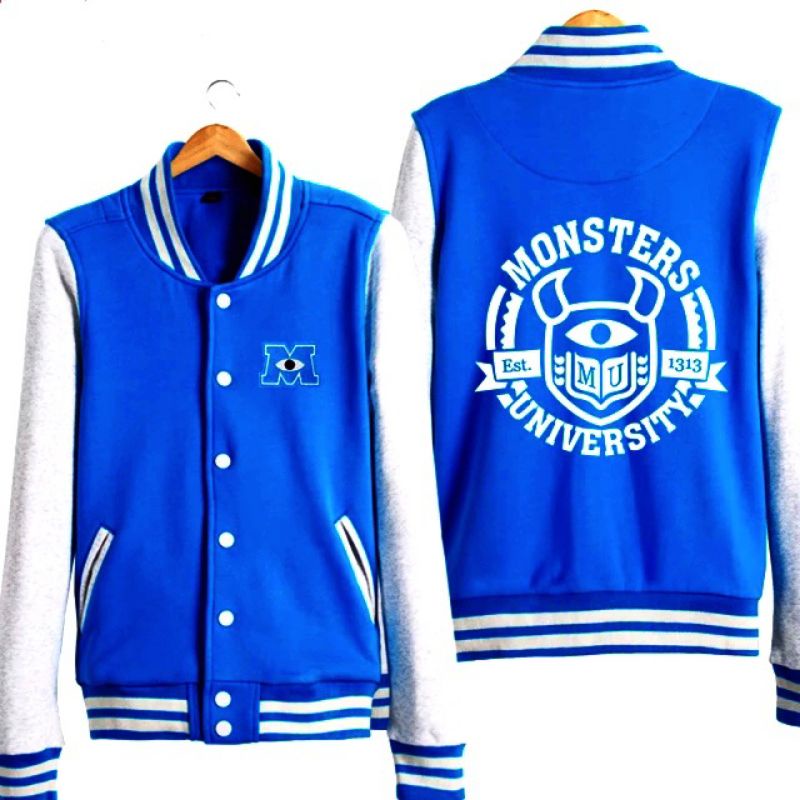 เสื้อแจ็คเก็ต Monster University Varsity/baseball