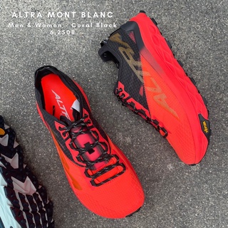 ของแท้!!! รองเท้า Altra รุ่น Mont Blanc Men สี Coral / Black