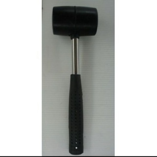 ค้อนยาง Rubber Hammer ค้อนยาง ค้อนหัวยาง ด้ามเหล็ก ขนาดใหญ่ 8ออนซ์ ด้ามยาว 22 cm.