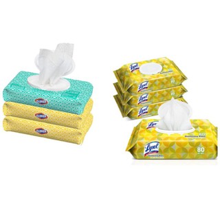 Clorox Wipes / Lysol Disinfecting Wipes ทิชชู่เปียกฆ่าเชื้อไวรัส