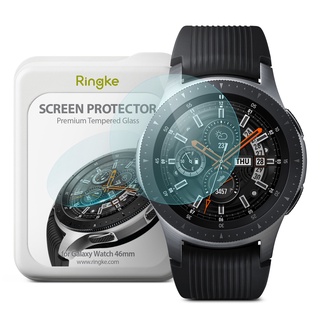 Ringke Screen Protector for Galaxy Watch 46mm Gear S3 Tempered Glass Screen Protector Defender