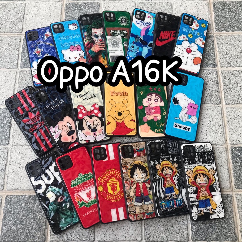 Oppo A16k Case 3d ลายการืตูน งานกันกล้อง พร้อมส่ง Shopee Thailand 