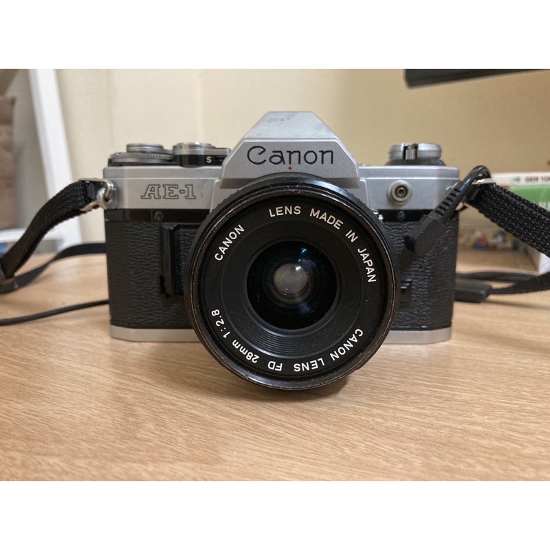 CANON AF-1 DATA BACK + FD 28mm f2.8