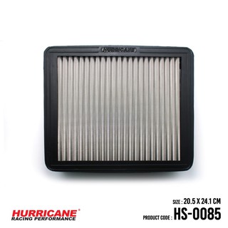 HURRICANE กรองอากาศสแตนเลส , ผ้าแดง Toyota ( 1J , 4Runner , LandCruiser , Supra , Tacoma ) HS-0085