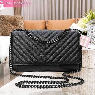 VICTORIAS SECRET  Quilted Chain Crossbody Sling Bag ของแท้ ราคาถูก