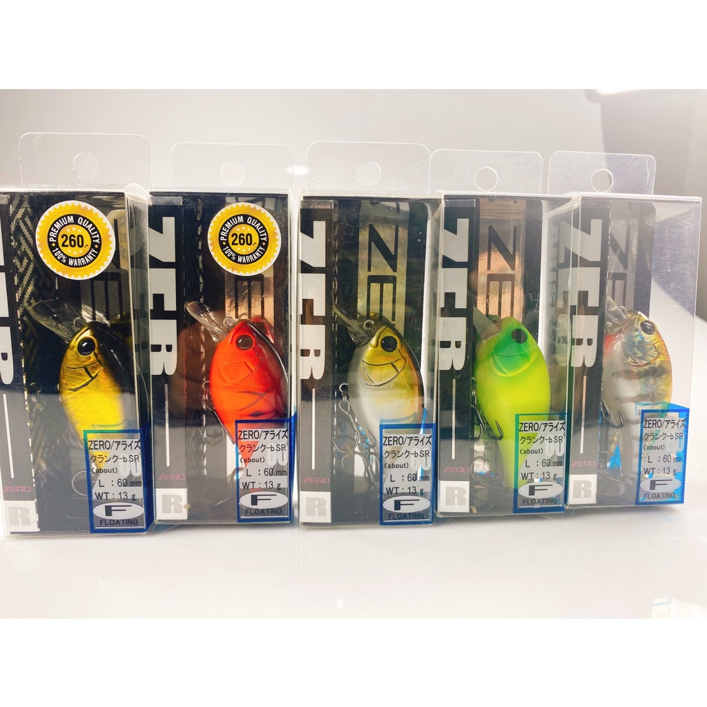 ZERO ARISE CRANK-B SR-60F LURE Ripple-ash. PRODUCTS