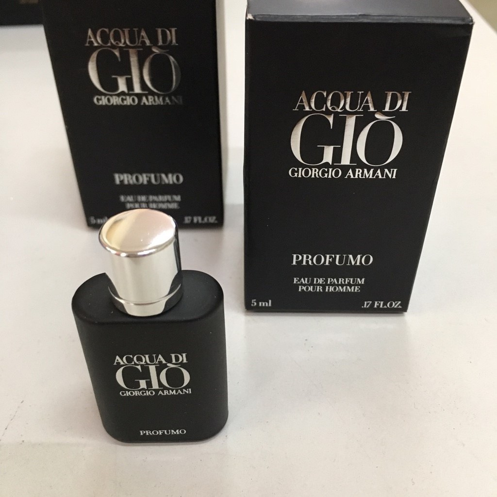 acqua di gio profumo 5ml