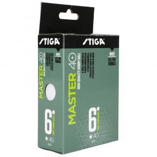 ลูกปิงปอง Stiga Master 1 Star 40+ ABS (ราคา/6 ลูก)