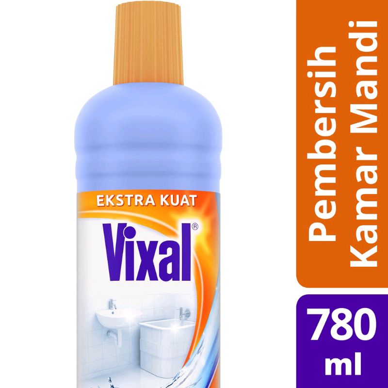 Vixal Extra Strong Bathroom Porcelain Cleaner 780ml - Extra Strong, Toilet Antibacteria