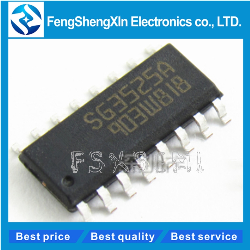 ชุดส่วนประกอบอิเล็กทรอนิกส์ 10 ชิ้น Ic ปรับชีพจรกว้าง Sg3525A Sop-16 Sg3525 Ka3525A Ka3525A Ka3525