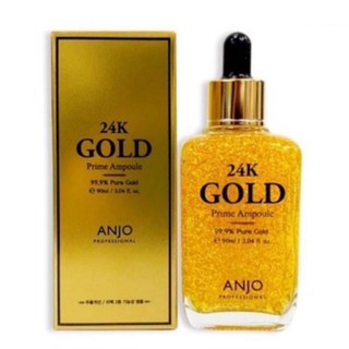 ✅พร้อมส่ง💯ของแท้ ANJO 24K Gold Prime Ampoule ขนาด 90ml เซรั่มทองคำระดับ premium เพื่อฟื้นฟูผิวขาดการบำรุงแบบเร่งด่วน