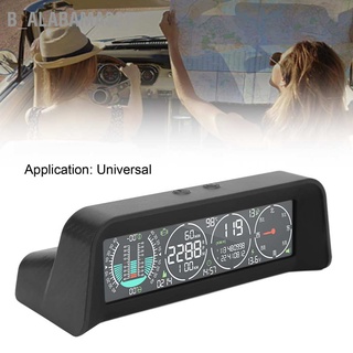 Alabama327 หน้าจอแสดงผล Gps Obd Hud มัลติฟังก์ชั่น ปรับความสว่างหน้าจอได้