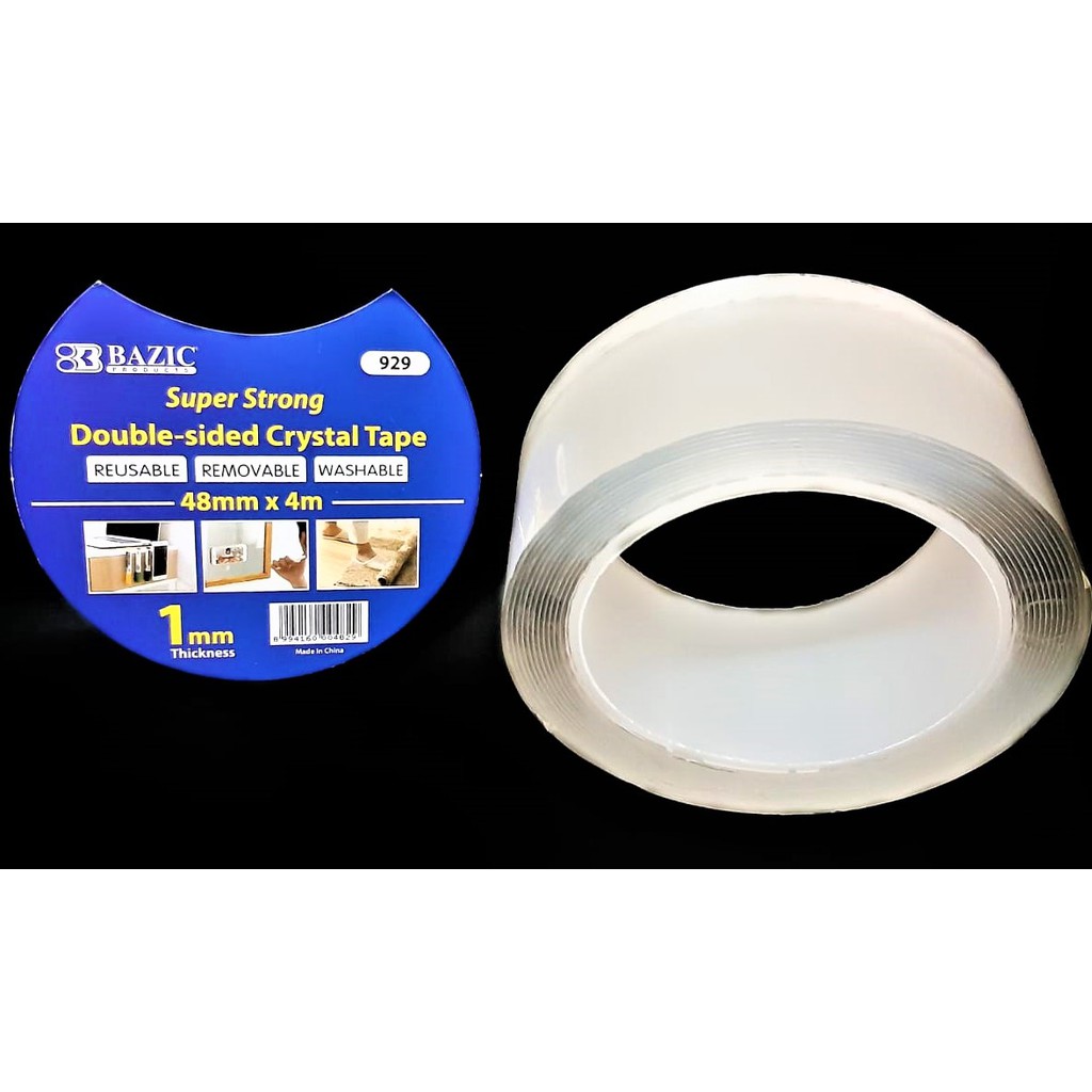 DOUBLE TAPE MAGIC FOAM CLEAR NANO INSULATION 48 MM X 4 M (1 MM) SUPER STRONG MOUNTING