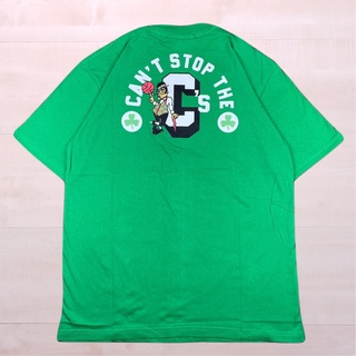 เสื้อยืด NBA CELTICS Cant STOP THE C TEE GREEN