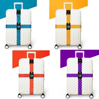 Smart traveler สายรัดกระเป๋าเดินทาง แบบเส้นคู่ C002