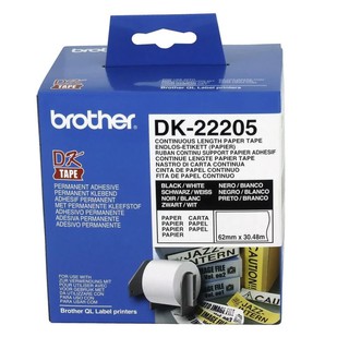 Brother DK-22205 Thermal paper Roll 62 mm x 30.48 m