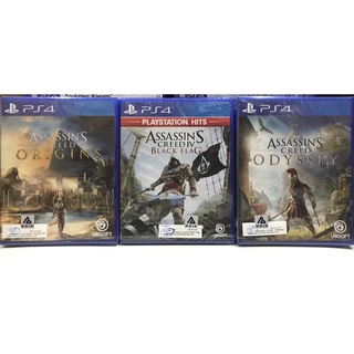 Assasin’s creed odyssey / Assasin s  creed black flag / Assasin creed origins PS4 (Zone 3)(สินค้าใหม่ มือ1)