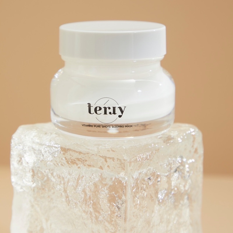 (1 แถม 1) TERRY SLEEPING MASK EXTRA SENSITIVE 30g. ของเเท้ (แถมเซรั่ม