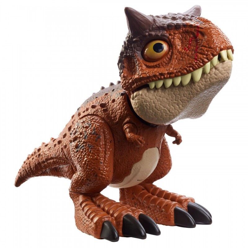 Mattel Jurassic World Wild Chompin' Carnotaurus Toro จูราสสิคเวิลด์ ไดโนเสาร์คาร์โนทอรัสตัวน้อย (HBY