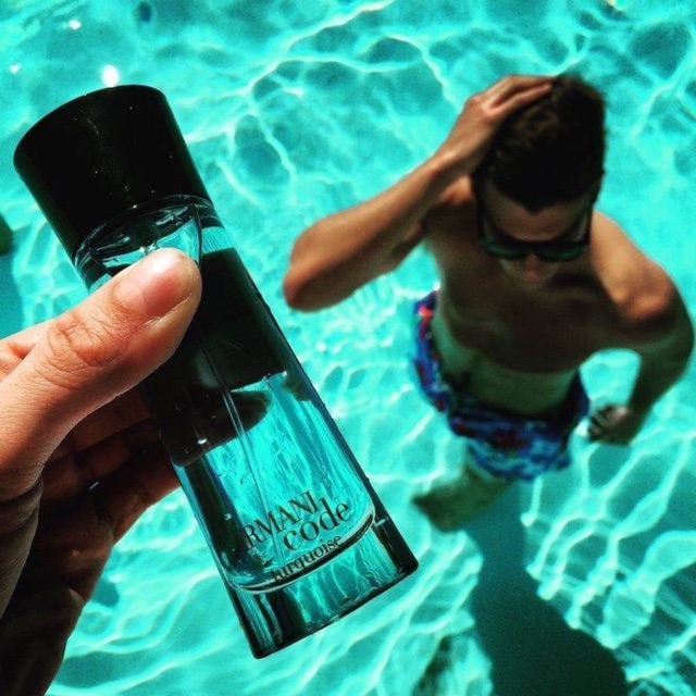 armani code turquoise for him