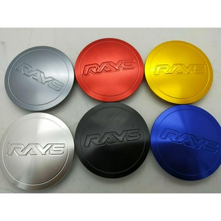 Rays Sport ฝาครอบล้อรถแข่งทั่วไป CE28 TE37 RE30 ZE40 60 มม. สีฟ้า สีแดง สีเงิน สีดํา สีทอง