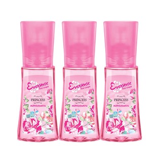 🔥*พร้อมส่ง*🔥 เอเวอร์เซ้นส์ มอยส์ โคโลญ กลิ่นพริ้นเซส ขนาด 45 มล. แพ็ค 3 ขวด Eversense Moist Cologne Pink 45 ml x 3