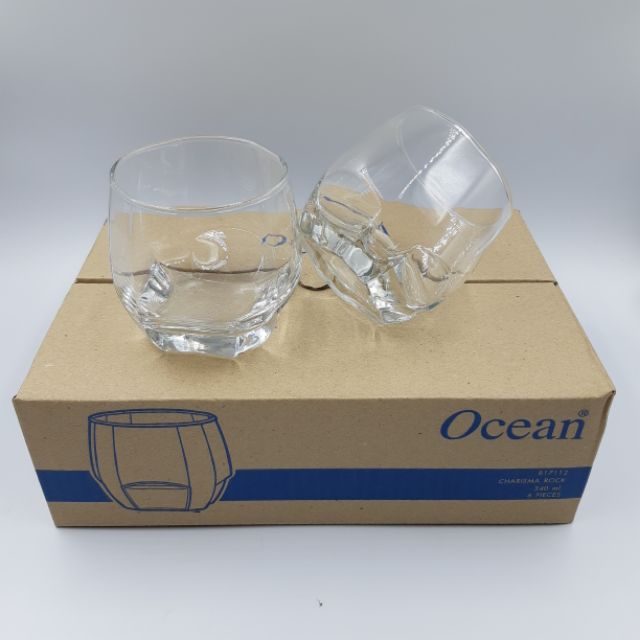 ➡️[แพ็ค6ใบ] แก้วใสน้ำดื่ม Ocean ความจุ340 ml บรรจุ6ใบ