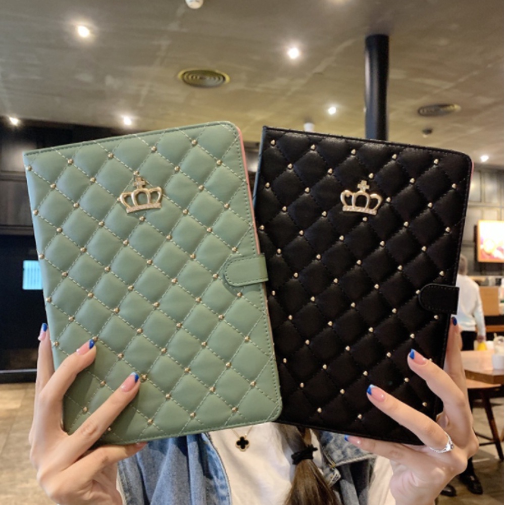 Crown Case for iPad Gen11 A16 10 10.9 9 7 8 10.2 2019 Air 3 iPad 5 6 9.7 Air 2 Air 10.9 Mini 7 5 1 2 3 4 Pro 11 Air6 11 M2 M3 2024 Flip เคส Cover iPad 11th 10th 9th 7th 8th 6th Gen 2018 2021 2022