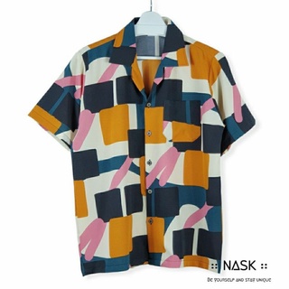 เสื้อฮาวาย by nask ผ้าไหมอิตาลี มี 3 ไซส์ (L/XL/2XL) H2109