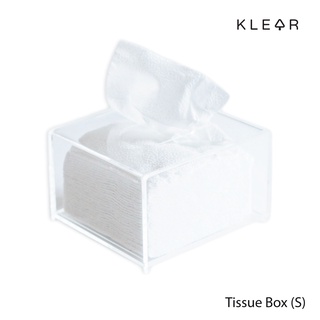 KlearObject Tissue Box-S กล่องใส่กระดาษทิชชู่ เหมาะสำหรับทิชชู่ popup อะคริลิคใส