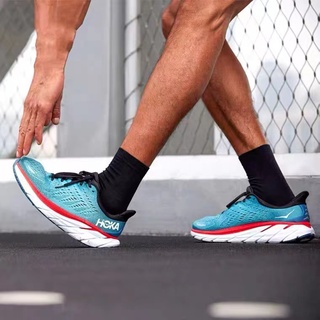 Hoka one one one Clifton 8 cushioning Clifton 8 รองเท้ากีฬา รองเท้าวิ่ง ระบายอากาศ สําหรับผู้ชาย และผู้หญิง