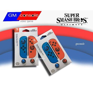 ยางครอบอนาล็อคจอยคอนเกมNintendo Switch- Hori Analog Caps (Set Of 4 ) Super Smashbros -- มีบริการเก็บเงินปลายทาง