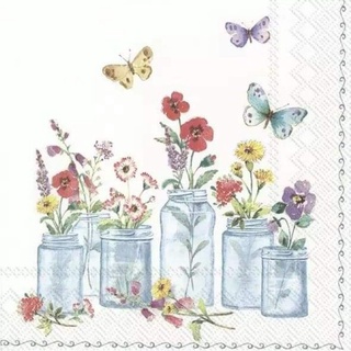 กระดาษแนปกิ้นขนาด 33 x 33 cm สำหรับงาน decoupage และสบู่