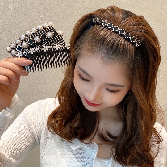 หวีสับ พร้อมส่งจากไทย ขนาด 8-11cm. หวีสับผมติดแน่น ใช้งานง่าย มีให้เลือกหลายแบบ ลายสวย ราคาถูก