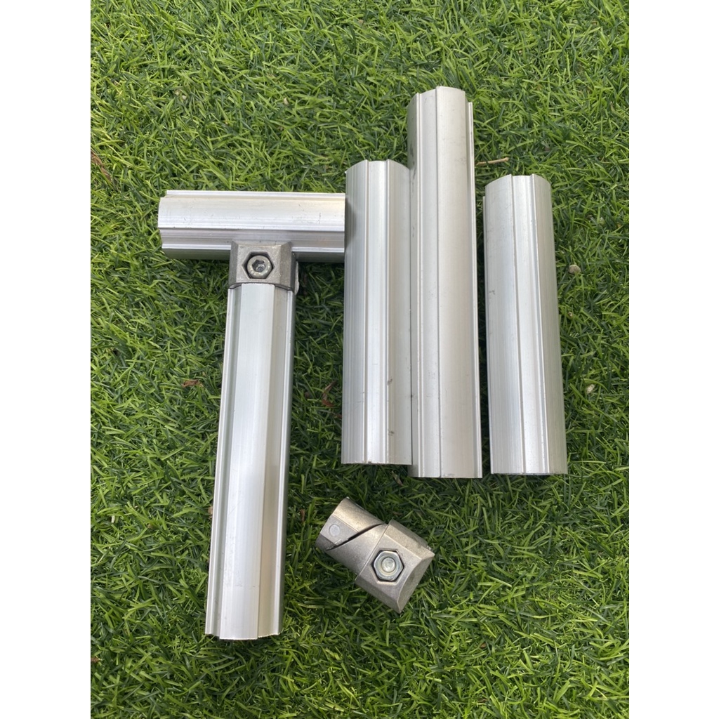 aluminium pipe, ท่ออลูมิเนียม, ท่ออลู DIY, Aluminium pipe frame (ความยาว 1เมตรขึ้นไป) ราคา ถูกที่สุด ดีลบีเคเค แกลเลอรีภาพที่ 4