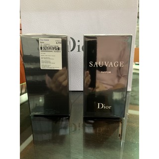 ป้ายคิงแท้ 100% Dior SAUVAGE Parfum  100 ml