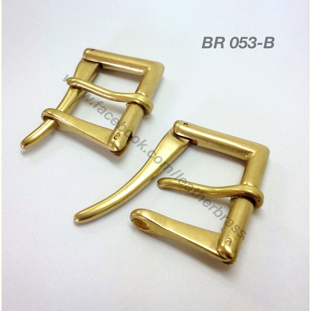 BR053-B หัวเข็มขัดทองเหลืองทรงดาบ ขนาด 38มิลหรือ 1.5นิ้ว**ราคาต่อชิ้น**