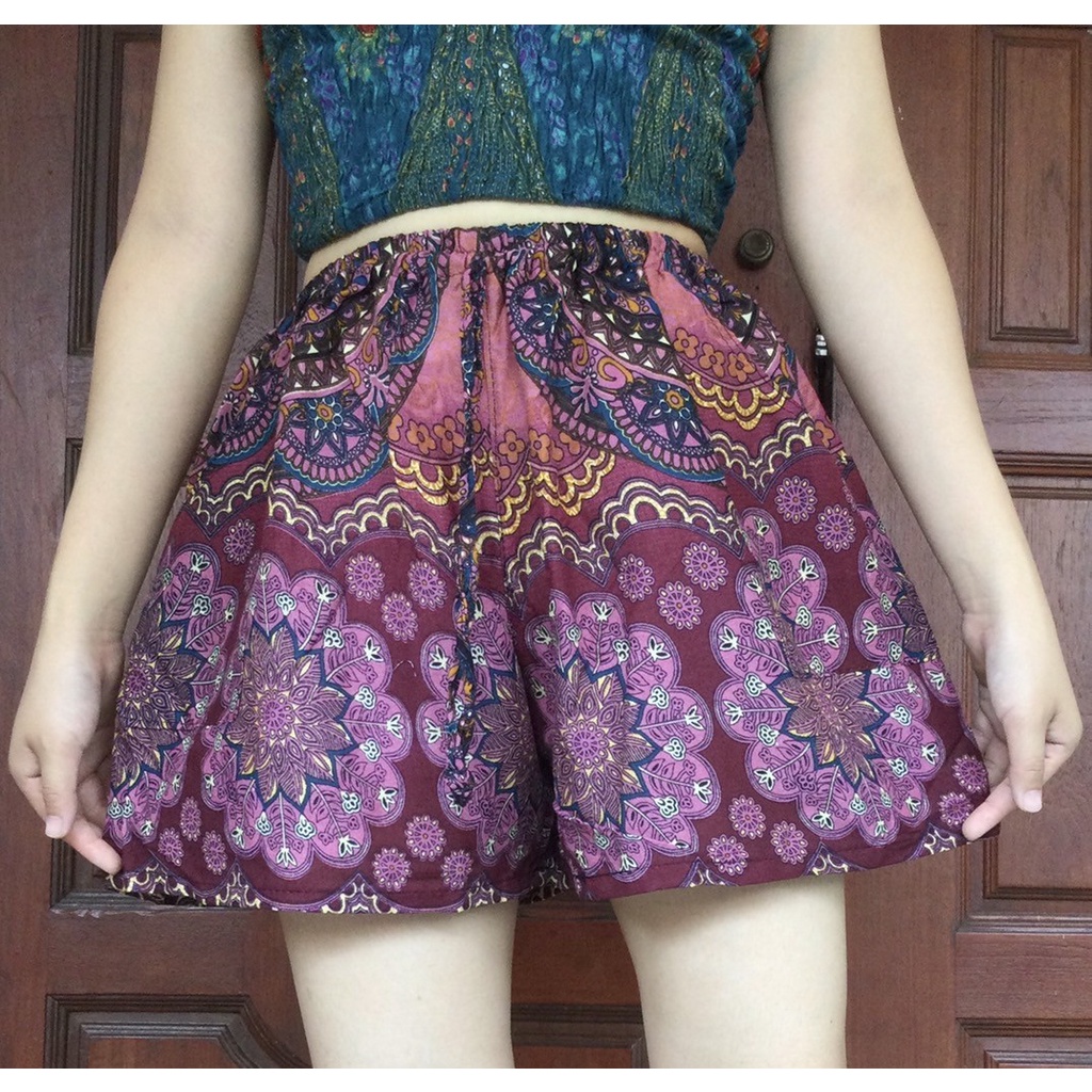 กางเกงขาสั้น กางเกงขาสั้นผู้หญิง Shorts Women/ Shorts elephant/Elephant pants