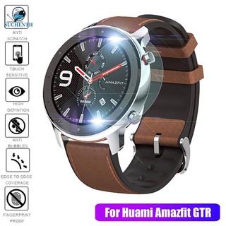 suchen ฟิล์มกระจกนิรภัยกันรอย 2 . 5 d hd สําหรับ huami amazfit gtr 42 มม 47 มม