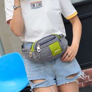 𝙂𝙄𝙉𝘼 กระเป๋าคาดอกคาดเอวหลากสี🌈！！ คุณภาพเกินราคา  ！！