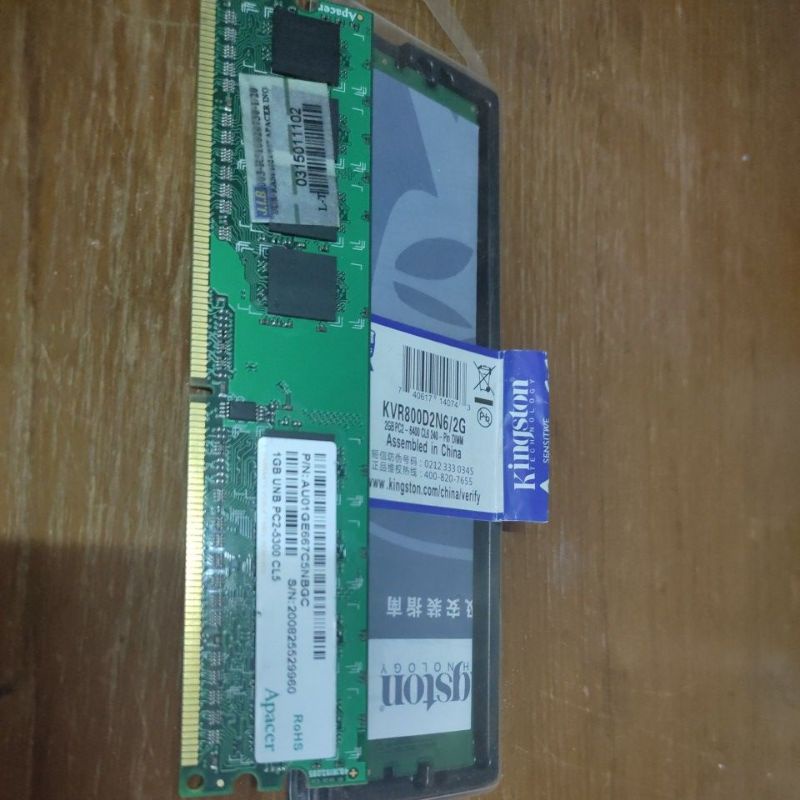 apacer ram 1GB bus667