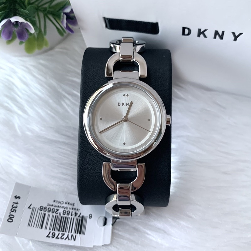 [[พร้อมส่ง📦แท้💯%]] DKNY ny2767 Women's Eastside Three-Hand Stainless Steel Watch