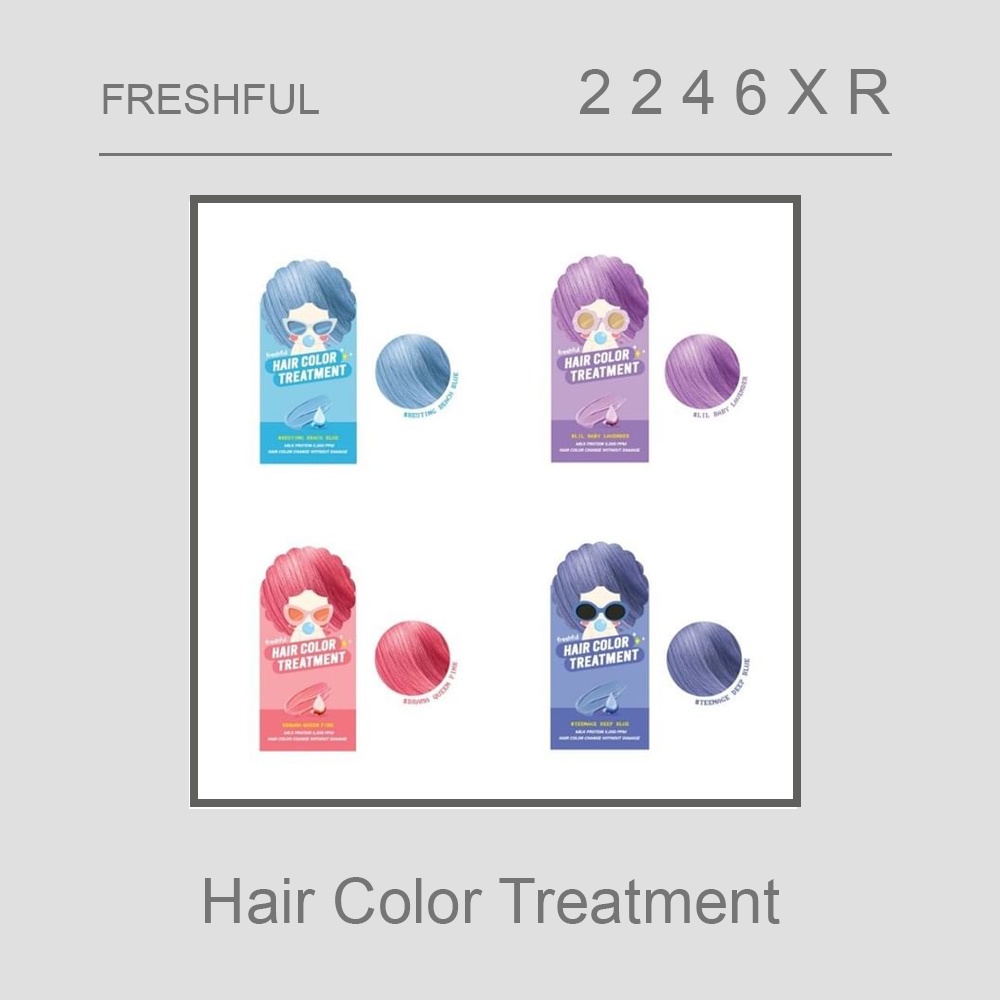 Freshful Milkshake Hair Color Treatment มิลค์เชคแฮร์คัลเลอร์ทรีทเม้นท์ / สีพาสเทล