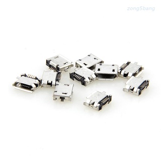 Zong ซ็อกเก็ตชาร์จ Micro USB MK5P 5pin ตัวเมีย 10 ชิ้น