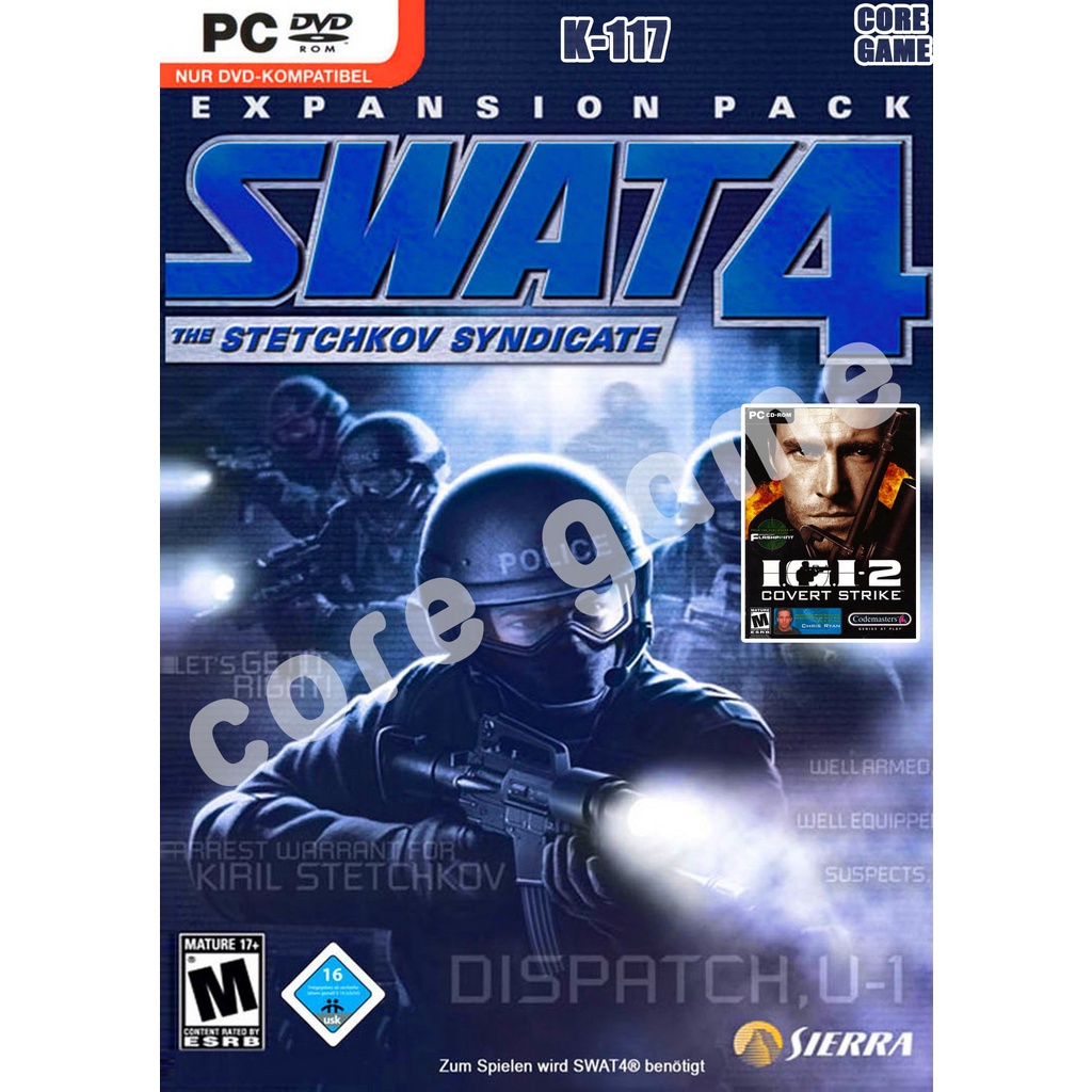 SWAT 4 IGI-2 แผ่นและแฟลชไดร์ฟ  เกมส์ คอมพิวเตอร์  Pc และ โน๊ตบุ๊ค
